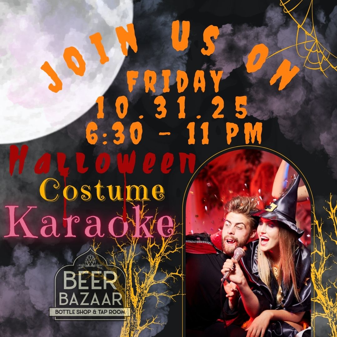 Halloween Costume Karaoke Beer Bazaar